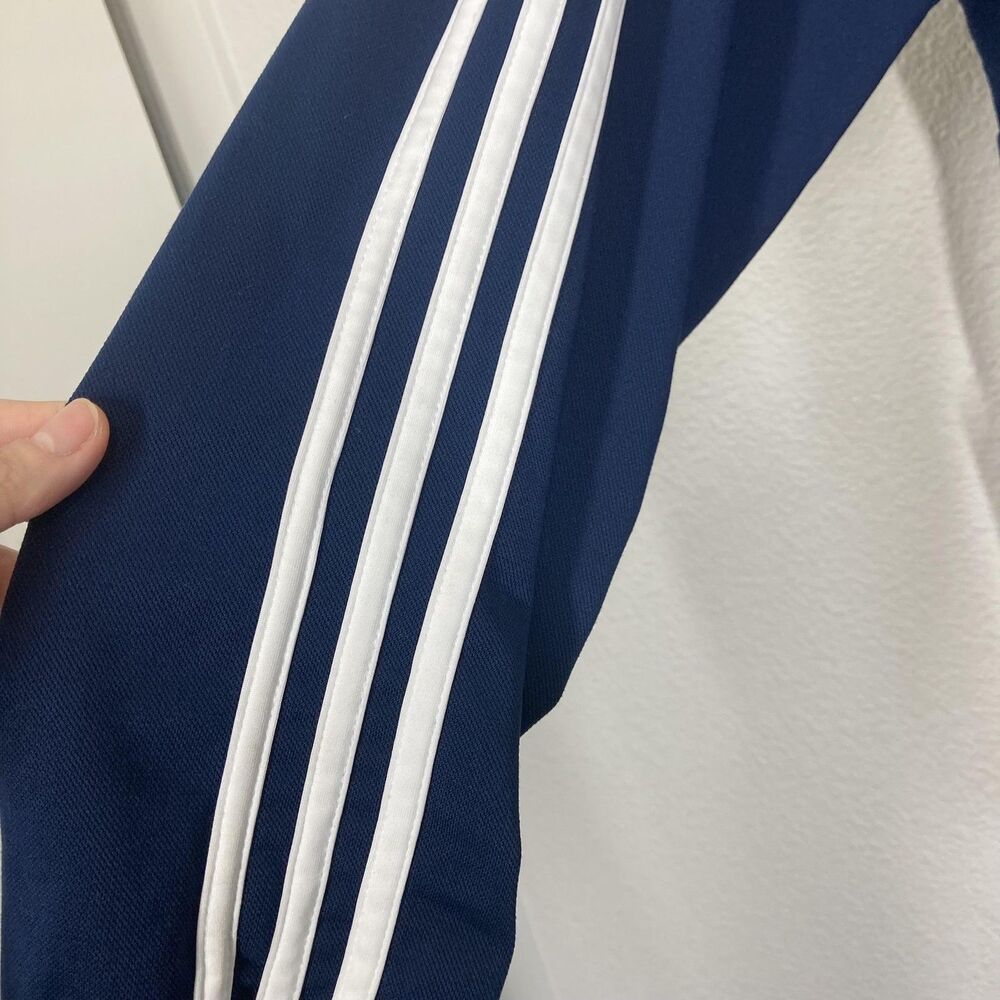 Adidas Jacket Mens Large Navy Blue LA Galaxy DB23 Beckham 25 Soccer Track 2009 - Picture 8 of 16